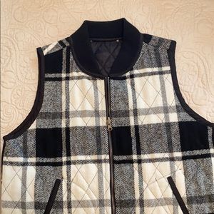 Plaid vest